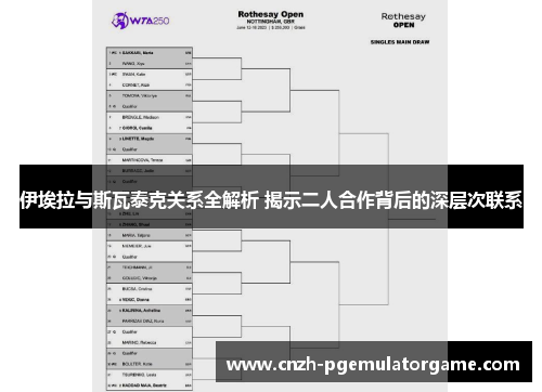 伊埃拉与斯瓦泰克关系全解析 揭示二人合作背后的深层次联系