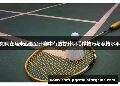如何在马来西亚公开赛中有效提升羽毛球技巧与竞技水平