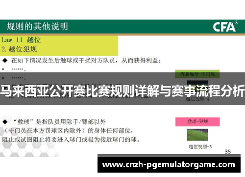马来西亚公开赛比赛规则详解与赛事流程分析
